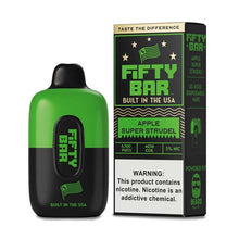 Apple Super Strudel Flavored FIFTY BAR 6500 Disposable Vape Device 1PC | eVape Kings