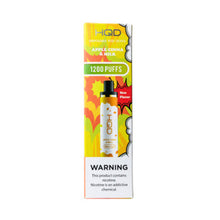 Apple Cinna & Milk Flavored HQD Cuvie Plus Disposable Vape Device - 1200K Puffs