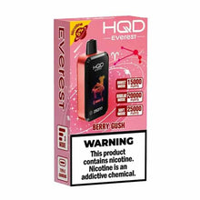 Berry Gush Flavored HQD Cuvie Everest Disposable Vape - 2500K Puffs | eVape Kings