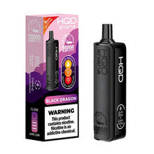 Black Dragon 3mg Flavored HQD Shisha Hookah 3mg Disposable Vape Device - 20K Puffs - | eVape Kings
