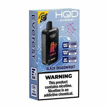 Black Dragonfruit Flavored HQD Cuvie Everest Disposable Vape - 2500K Puffs | eVape Kings