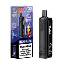 Black Ice 3mg Flavored HQD Shisha Hookah 3mg Disposable Vape Device - 20K Puffs - | eVape Kings
