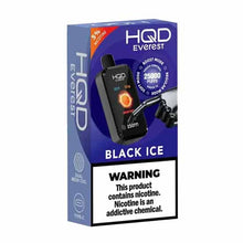 Black Ice Flavored HQD Cuvie Everest Disposable Vape - 2500K Puffs | eVape Kings