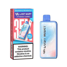Blackberry Blueberry Flavored Lost Mary MT35000 Disposable Vape Device - 35K Puffs - 5PC | eVape Kings