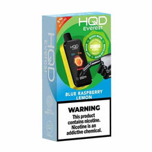 Blue Raspberry Lemon Flavored HQD Cuvie Everest Disposable Vape - 2500K Puffs | eVape Kings