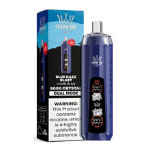 Blue Razz Blast (LCD Screen) Flavored Al Fakher Disposable Vape Device - 800K Puffs - 1PC |evapekings.com