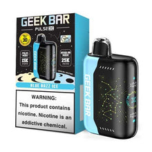 Blue Razz Ice Flavored Geek Bar Pulse X Disposable Vape Device 10PC | eVape Kings