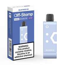 Blue Razz Ice Flavored Off-Stamp SW9000 Disposable Vape Device - 9000 Puffs - 5PC | eVape Kings