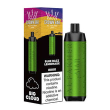 Blue Razz Lemonade (LCD Screen) Flavored Al Fakher Disposable Vape Device - 800K Puffs - 5PC |evapekings.com
