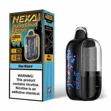 Blue Wizard (Invisa Cloud Edition) Flavored NEXA Ultra 50002 Disposable Vape Device - 50K Puffs | eVape Kings