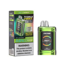 Cali Lemonade Flavored Spaceman Prism 20K Disposable Vape Device 10PK | Evape Kings