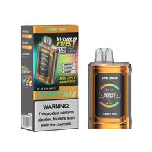 Candy Trio Flavored Spaceman Prism 20K Disposable Vape Device 10PK | Evape Kings