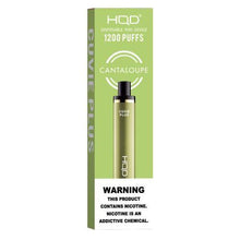 Disposable Vape Device Cantaloupe hqd cuvie plus 1200 Puffs