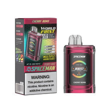 Cherry Bomb Flavored Spaceman Prism 20K Disposable Vape Device 1PC | Evape Kings