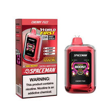 Cherry Fizz Flavored Spaceman Nebula 25K Plus Disposable Vape Device 5PK | eVape Kings