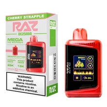 Cherry Strapple Flavored Raz DC25000 Disposable Vape Device - 25K Puffs - 5PC | Evape Kings
