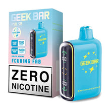 Fcuking Fab Flavored Geek Bar Pulse ZERO Disposable Vape Device - 15K Puffs | eVape Kings