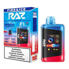 Fire & Ice - Raz DC25000 - 10PK Flavored Raz DC25000 Disposable Vape Device - 25K Puffs - 10PK | Evape Kings