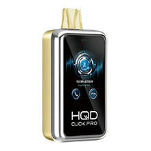 Frozen strawnana Flavored HQD Click Pro Disposable Vape Device - 30000K Puffs - 5PK | eVape Kings