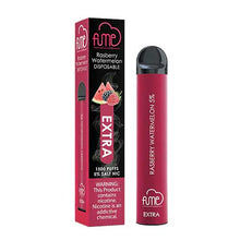 FUME EXTRA VAPE FLAVORED Raspberry Watermelon 1500 Puffs - 10PK