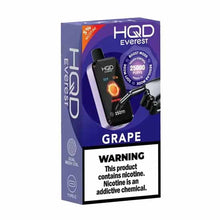 Grape Flavored HQD Cuvie Everest Disposable Vape - 2500K Puffs | eVape Kings