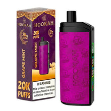 Grape Mint Flavored Fume Hookah 2mg Disposable Vape Device - 20K Puffs | eVape Kings
