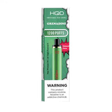 Disposable Vape Device Grenadine HQD Cuvie Plus 1200 Puffs