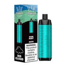 Gum Mint (LCD Screen) Flavored Al Fakher Disposable Vape Device - 800K Puffs - 5PK |evapekings.com
