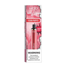 Disposable Vape Device Honeycrisp_Apple hqd cuvie plus 1200 Puffs