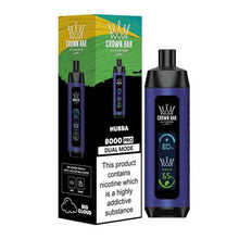 Hubba (LCD Screen) Flavored Al Fakher Disposable Vape Device - 800K Puffs - 5PK |evapekings.com