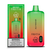 Jelly Rancher Flavored Fume FRUITIA Disposable Vape Device - 8000 Puffs | evapekings.com - 1PC