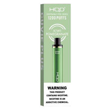 Disposable Vape Device Kiwi_Pomegranate hqd cuvie plus 1200 Puffs