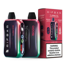 Lush Ice Flavored Rifbar Turbo-X Disposable Vape Device 5PK | eVape Kings