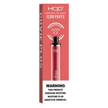 Disposable Vape Device Lush_Ice hqd cuvie plus 1200 Puffs