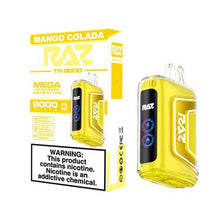 Orange Raspberry Flavored Raz TN9000 Disposable Vape Device 1PC | evapekings.com