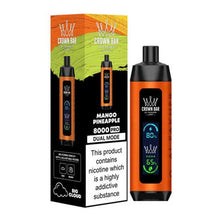 Mango Pineapple (LCD Screen) Flavored Al Fakher Disposable Vape Device - 800K Puffs - 1PC |evapekings.com