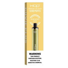Disposable Vape Device Mango_Ice hqd cuvie plus 1200 Puffs