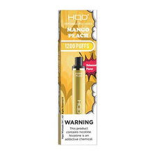 Disposable Vape Device Mango_Peach hqd cuvie plus 1200 Puffs