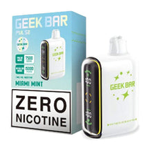 Miami Mint Flavored Geek Bar Pulse ZERO Disposable Vape Device - 15K Puffs | eVape Kings