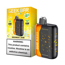 Orange Jam Flavored Geek Bar Pulse X Disposable Vape Device - 1PC | eVape Kings