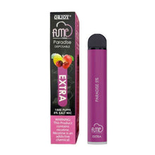 FUME EXTRA VAPE FLAVORED Paradise 1500 Puffs - 10PK
