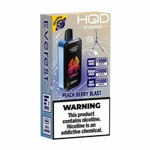 Peach Berry Blast Flavored HQD Cuvie Everest Disposable Vape - 2500K Puffs | eVape Kings
