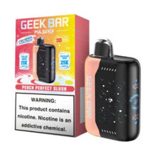 Peach Perfect Slush Flavored Geek Bar Pulse X Disposable Vape Device - 1PC | eVape Kings