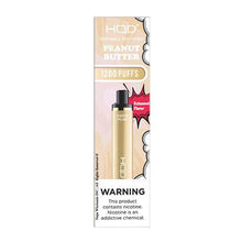 Disposable Vape Device Peanut_Butter hqd cuvie plus 1200 Puffs