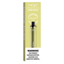 Disposable Vape Device Pineapple_Ice hqd cuvie plus 1200 Puffs