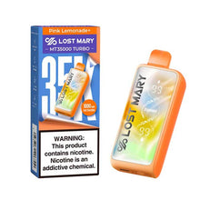 Pink Lemonade Flavored Lost Mary MT35000 Disposable Vape Device - 35K Puffs - 5PK | eVape Kings