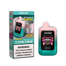 Prism Mint Flavored Spaceman Nebula 25K Plus Disposable Vape Device 5PK | eVape Kings