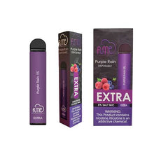 FUME EXTRA VAPE FLAVORED Purple Rain 1500 Puffs - 10PK