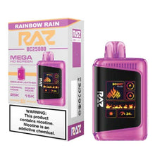 Rainbow Rain Flavored Raz DC25000 Disposable Vape Device - 25K Puffs| eVape Kings