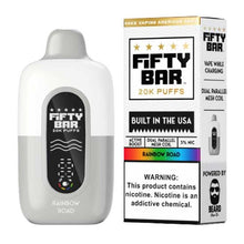 Rainbow Road Flavored Fifty Bar V2 Disposable Vape Device - 20000 Puffs - 5PK | eVape Kings